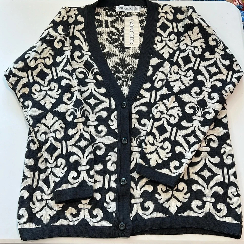 Cabin Creek -‎ nwt, vintage cardigan sweater